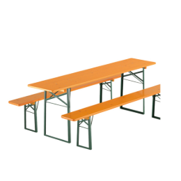 Folding Table&amp;Bench Set Classic (2color)
